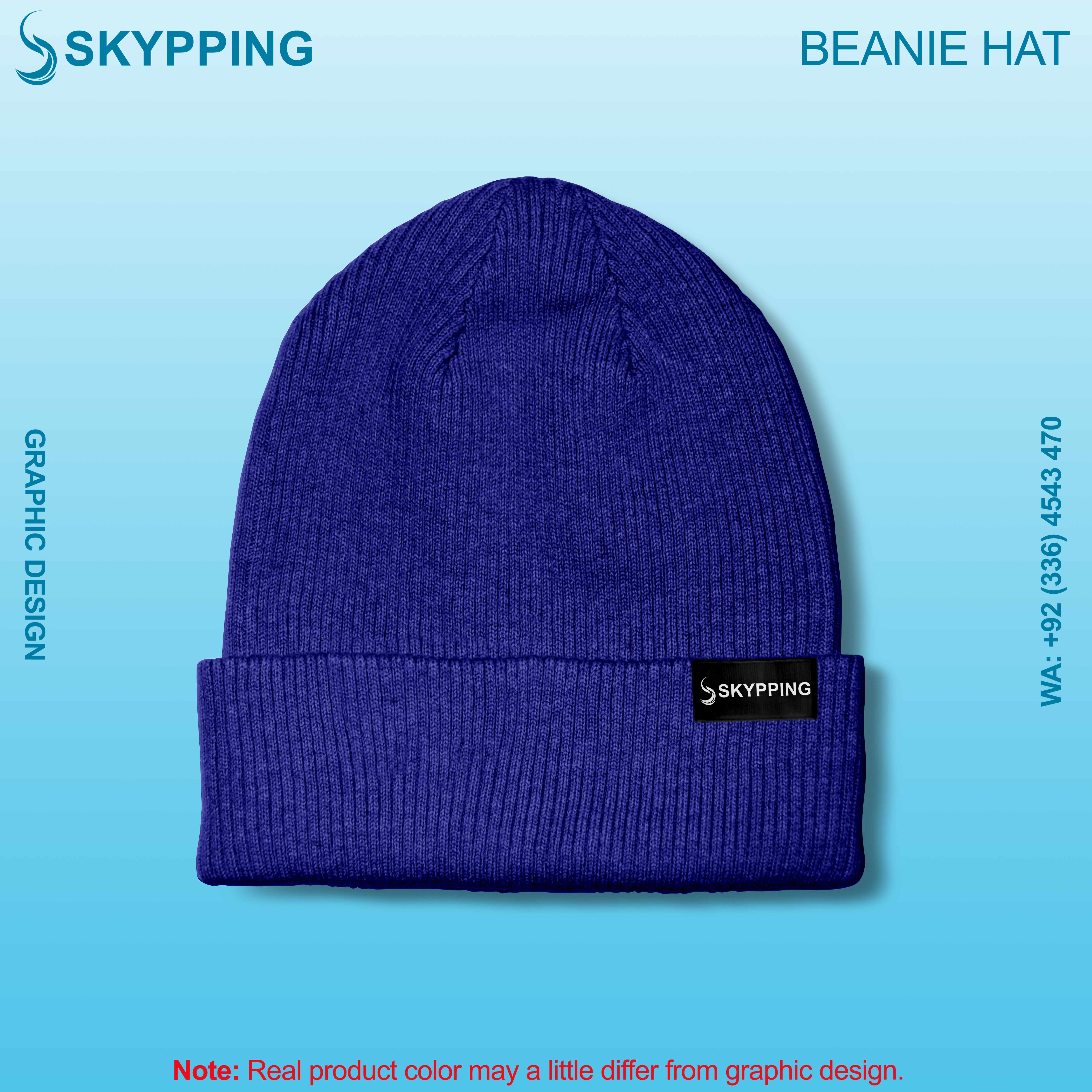 Beanie Hat with Label